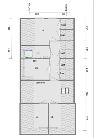 Floorplan - Zuideinde 1, 7875 CC Exloo